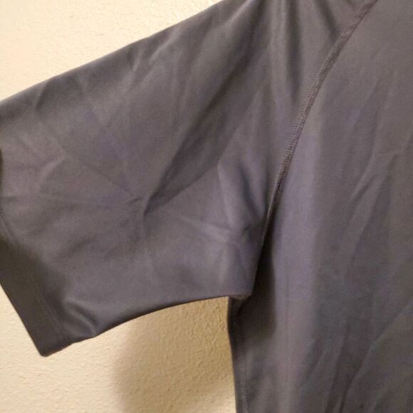 US Army T Shirt Mens Size L Large Gray With Zip Back Pocket By SOFFE - Picture 12 of 16